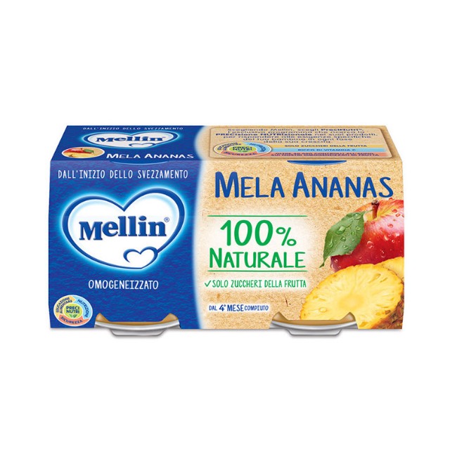 Immagine di Omogeneizzato Mela e Ananas 2 x 100 g 