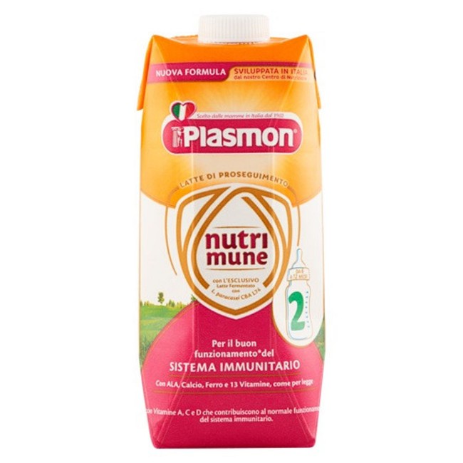 Latte Per Lattanti Nutrimune Plasmon 0-12 Mesi - 12 Bottiglie Da 500 Ml, Nutrizione Completa - Foto 14