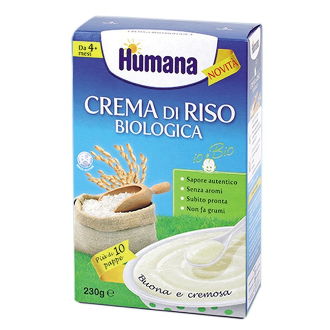 Paniate - Crema di Riso Bio 230g Humana in offerta da Paniate