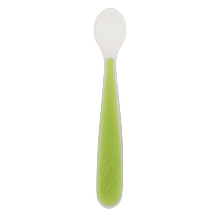 Immagine di Cucchiaio in Silicone Morbido 6M+ color Verde 