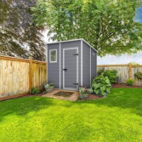 Immagine di Keter Casetta da Giardino Porta Attrezzi in Resina Manor Pent 6x6 Grey