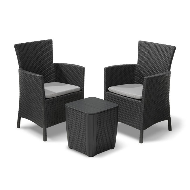 Paniate - Set da Balcone Iowa Grafite Keter in offerta da Paniate