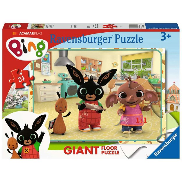 elissa &ap; Doug Puzzle da Paviento in Cartone - 48 Pezzi giganti