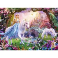 Immagine di Puzzle Magical Unicorn 100 pezzi XXL 