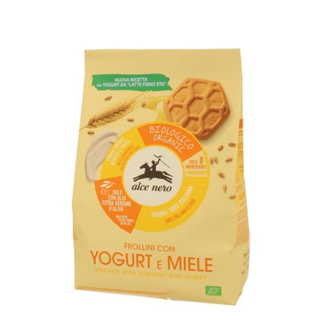 Immagine di Frollini con Yogurt e Miele Biologici 350 g 