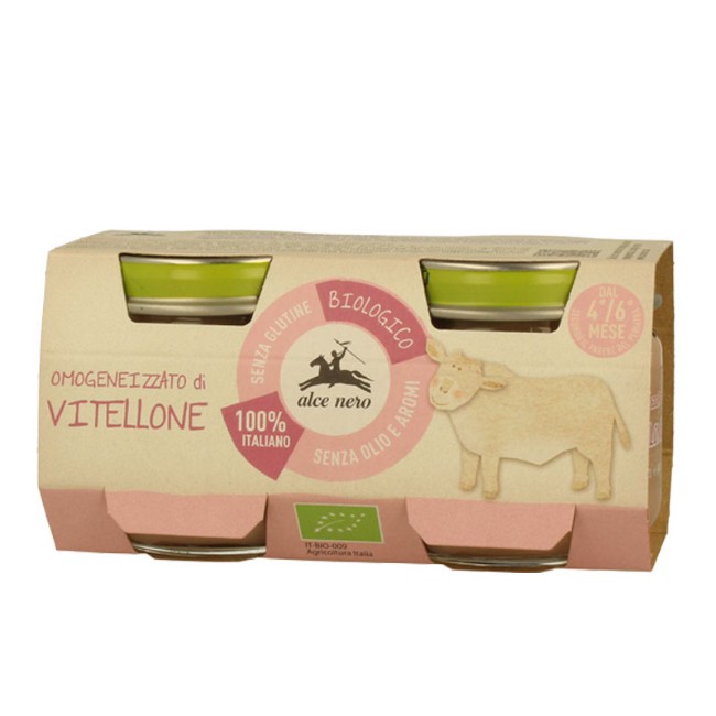 Immagine di Omogeneizzato di vitellone biologico 2X80gr 