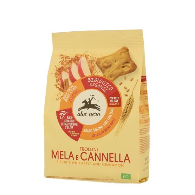 Immagine di Frollini con Mela e Cannella Biologici 250 g 