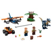 Immagine di LEGO Jurassic World Velociraptor: Salvataggio in Biplano 75942 