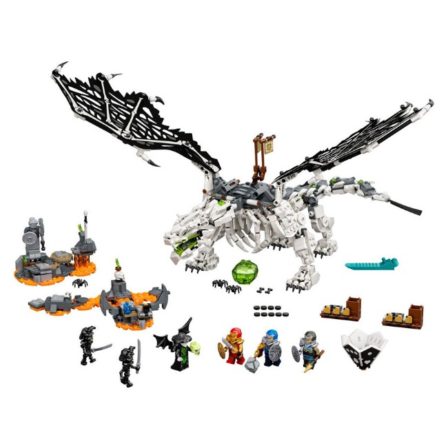 Immagine di LEGO Ninjago Drago dello Stregone Teschio 71721 
