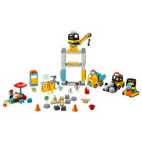 Immagine di LEGO DUPLO Cantiere Edile con Gru a Torre 10933 