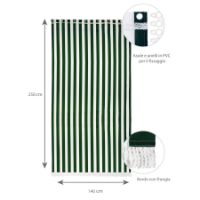 Immagine di Tenda da Balcone 140x250 cm Bianco/Verde 