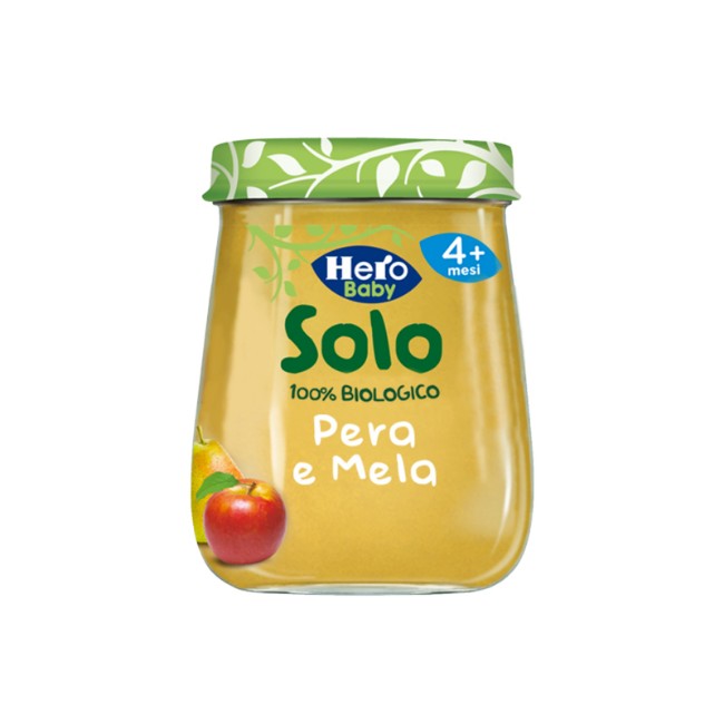 Immagine di Solo Omogeneizzato Pera e Mela Bio 120g