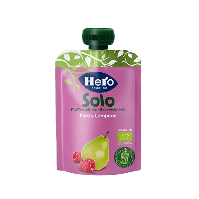 Immagine di Pouch Bio Pera e Lampone 100g