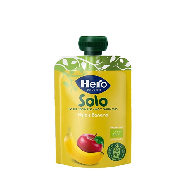 Immagine di Pouch Bio Mela e Banana 100g
