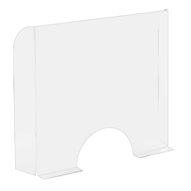 Immagine di Schermo Protettivo da Banco Trasparente 68 x 95 cm 