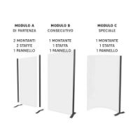Immagine di Barriera Modulare Firenze B - 100x200 cm