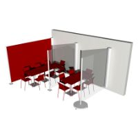 Immagine di Separatore Avvolgibile Alba - 300x200 cm