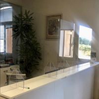 Immagine di Barriera da Banco Trasparente - 80x75 cm