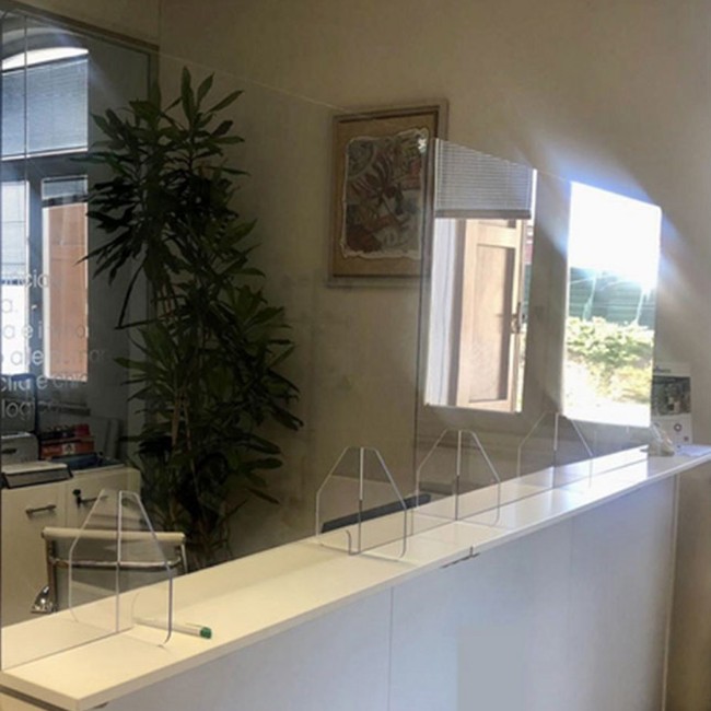 Immagine di Barriera da Banco Trasparente - 100x75 cm