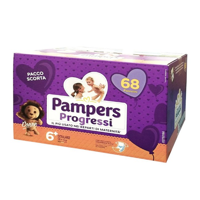 Immagine di Pannolini Progressi 6 XL 68 pezzi 