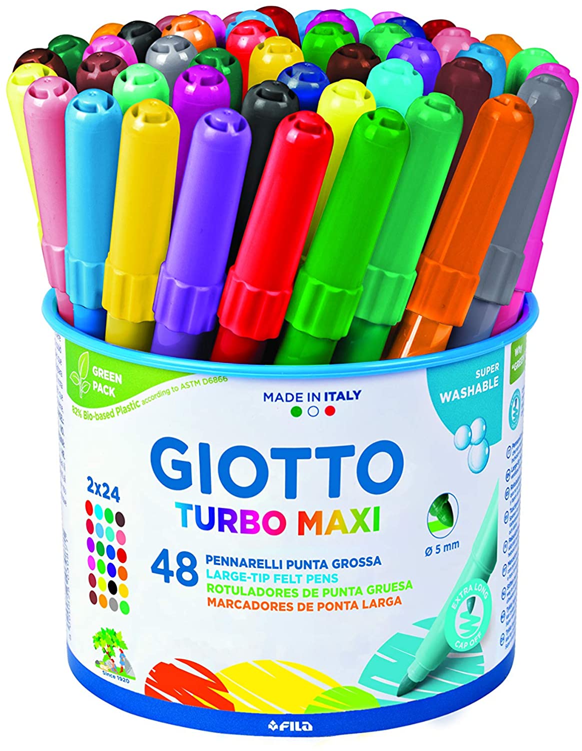 PENNARELLI TURBO COLOR GIOTTO - ASTUCCIO 36 COLORI | Corner Office