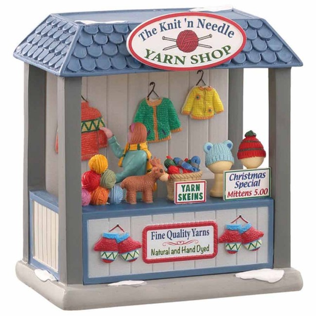 Immagine di Lemax The Knit'n Needle Yarn Shop  14910