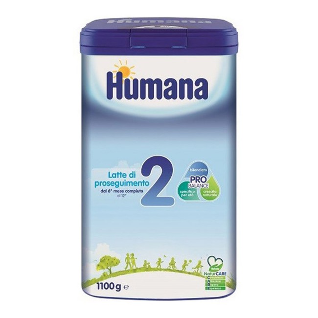 Paniate - Latte Humana 2 Polvere 1100 g Humana in offerta da Paniate