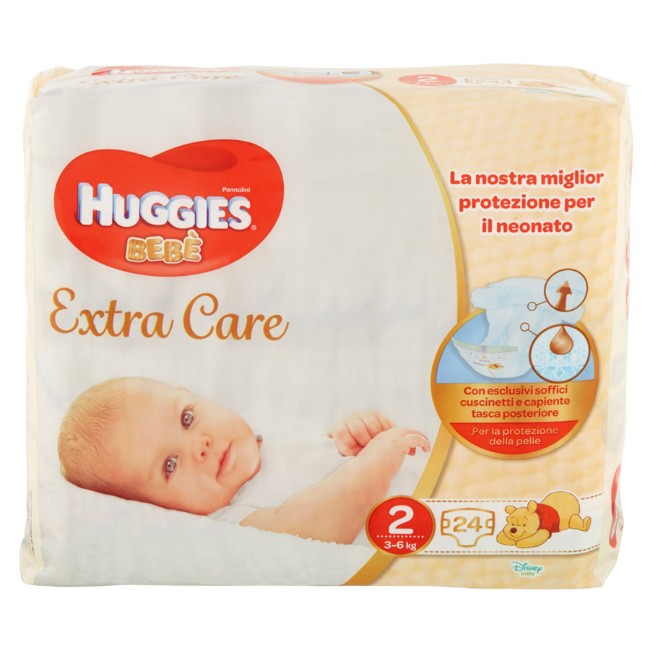 Immagine di Pannolini Extra Care Mini 2 24 pezzi 
