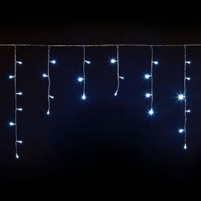 Tenda Luminosa 300cm Bianco Freddo 144 LED