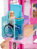 Immagine di Barbie Casa dei Sogni con Ascensore e Scivolo 