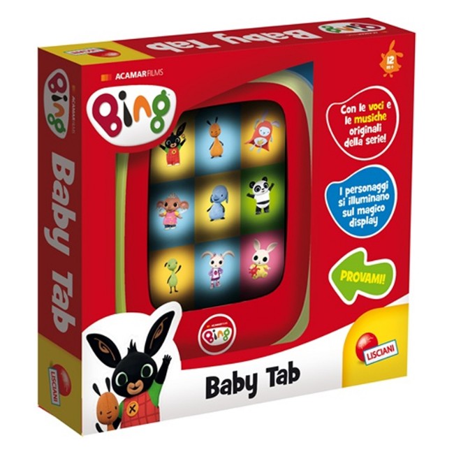 Paniate Bing Baby Tab Gioca e Impara Lisciani Giochi in offerta