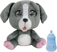 Immagine di Emotion Pets Cry Peluche Interattivo Grigio, 22 cm 
