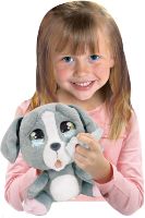Immagine di Emotion Pets Cry Peluche Interattivo Grigio, 22 cm 