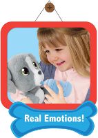Immagine di Emotion Pets Cry Peluche Interattivo Grigio, 22 cm 