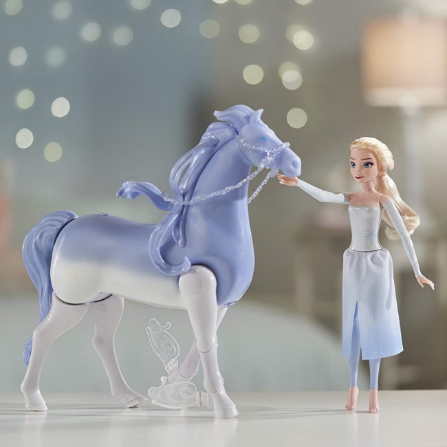 Bambola Cavallo Nokk Elettronico Bambola Elsa E Il Cavallo Nokk