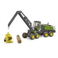 Immagine di Mietitrice John Deere 1270G con Tronco d'Albero 
