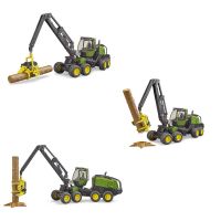 Immagine di Mietitrice John Deere 1270G con Tronco d'Albero 