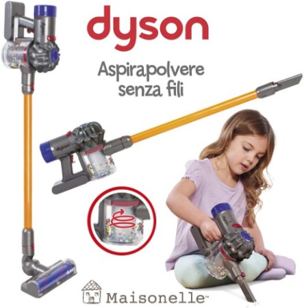 Immagine di V8 Dyson Aspirapolvere Giocattolo per Bambini 