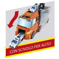 Hot Wheels Bisarca con 3 veicoli 40cm 