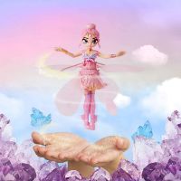 Immagine di Hatchimals Pixies Fatina Volante Crystal Flyer Rosa 
