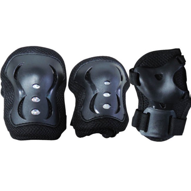 Immagine di Garlando Set di protezioni Junior da 25 a 50kg Nero 