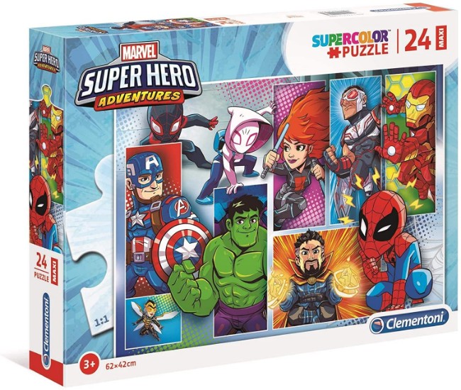 Paniate - Puzzle 24 Maxi Marvel Super Hero Clementoni in offerta da Paniate