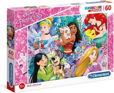 Immagine di Supercolor Puzzle Principesse Disney 60 pezzi