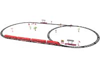 Immagine di Treno con Pista Scala 1:87 50pz 