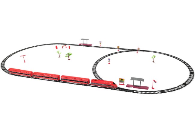 Immagine di Treno con Pista Scala 1:87 50pz 