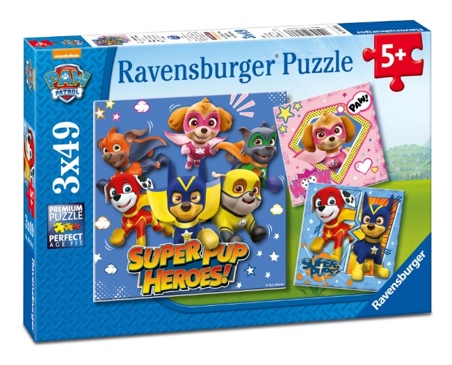 Paniate - Puzzle 3x49pz Paw Patrol Ravensburger in offerta da Paniate
