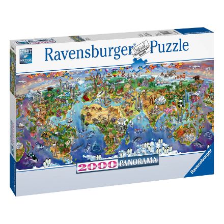 Immagine di Puzzle Le Meraviglie del Mondo 2000 pezzi