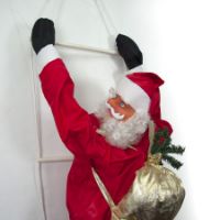 Immagine di Babbo Natale su Scala 160 cm