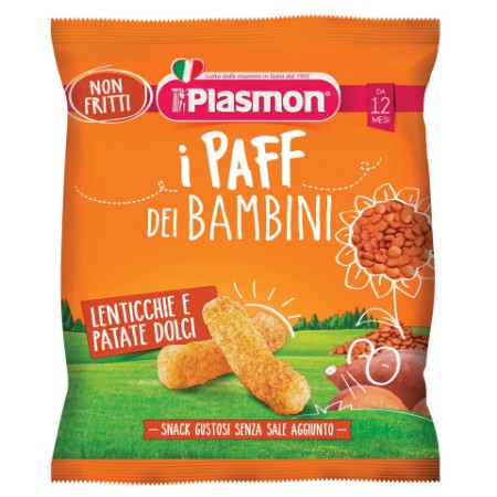 Immagine di Plasmon Paff Lenticchie e Patate Dolci 15g 