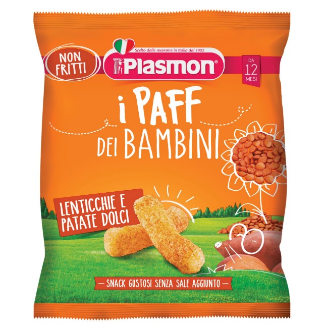 Immagine di Plasmon Paff Lenticchie e Patate Dolci 15g 